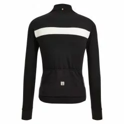 Maglia Ciclismo Invernale SANTINI Maniche Lunghe ADAPT WOOL Nero -Vendite Caschi bici maglia ciclismo invernale santini maniche lunghe adapt wool nero 2