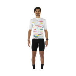 Maglia Ciclismo MAVIC Cosmic WHITE -Vendite Caschi bici maglia ciclismo mavic cosmic white 2