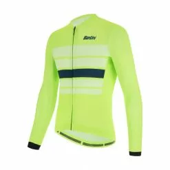 Maglia Ciclismo SANTINI ECOSLEEK BENGAL Maniche Lunghe VF