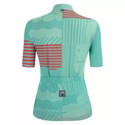 Maglia Ciclismo SANTINI GIADA OPTIC Donna AC -Vendite Caschi bici maglia ciclismo santini giada optic donna ac 3