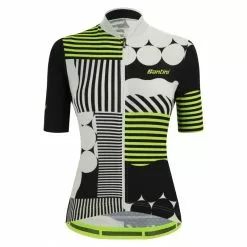 Maglia Ciclismo SANTINI GIADA OPTIC Donna BI -Vendite Caschi bici maglia ciclismo santini giada optic donna bi 2