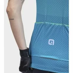 Maglia Ciclismo Senza Maniche Donna ALE' SOLID LEVEL Turchese -Vendite Caschi bici maglia ciclismo senza maniche donna ale solid level turchese 2