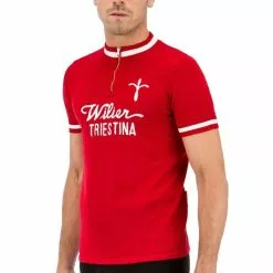 Maglia Ciclismo WILIER 1975 Vintage Lana -Vendite Caschi bici maglia ciclismo wilier 1975 vintage lana 2