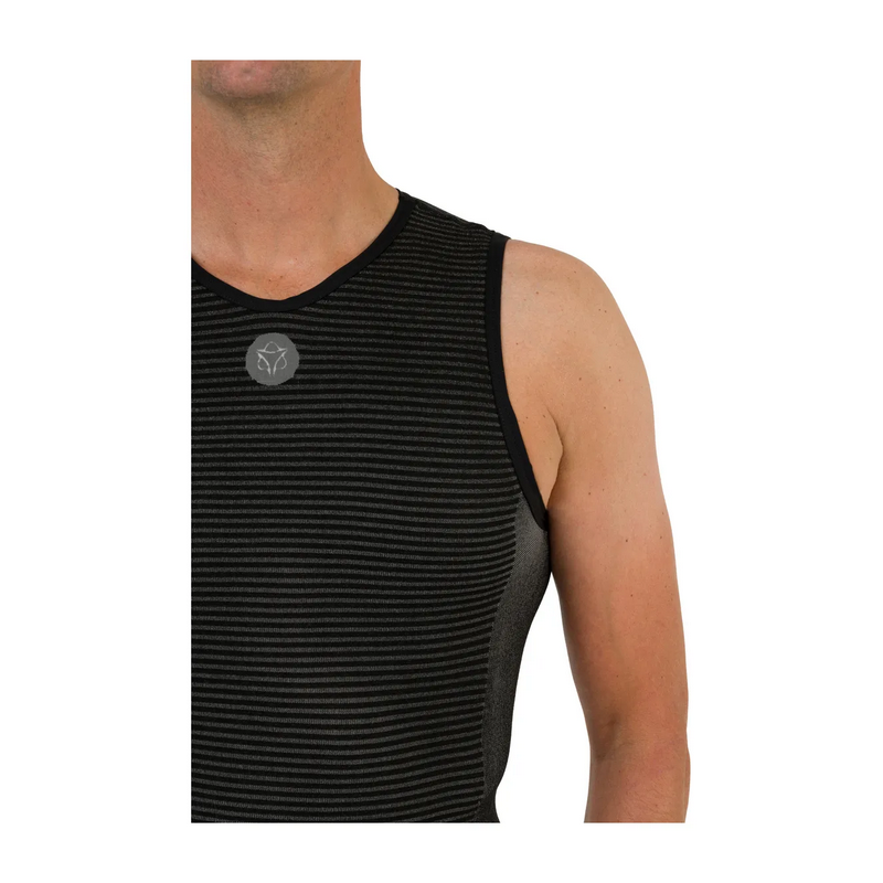 Maglia Intimo AGU SUMMERDAY Senza Maniche Nera Unisex 1 Maglia Intimo AGU SUMMERDAY Senza Maniche Nera Unisex