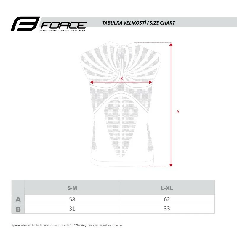 Maglia Intimo Ciclismo FORCE Maniche Corte HOT 3 Maglia Intimo Ciclismo FORCE Maniche Corte HOT - immagine 3