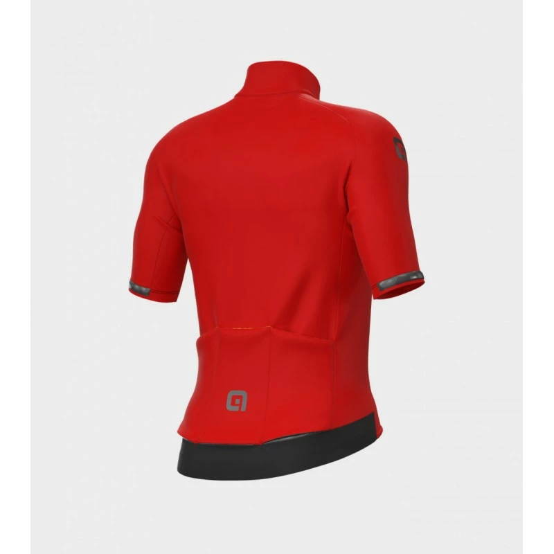 Maglia Invernale Ciclismo ALE' Manica Corta KLIMATIK K-TOUR Rosso 2022 2 Maglia Invernale Ciclismo ALE' Manica Corta KLIMATIK K-TOUR Rosso 2022 - immagine 2