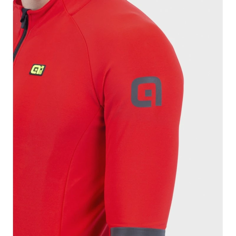 Maglia Invernale Ciclismo ALE' Manica Corta KLIMATIK K-TOUR Rosso 2022 6 Maglia Invernale Ciclismo ALE' Manica Corta KLIMATIK K-TOUR Rosso 2022 - immagine 6