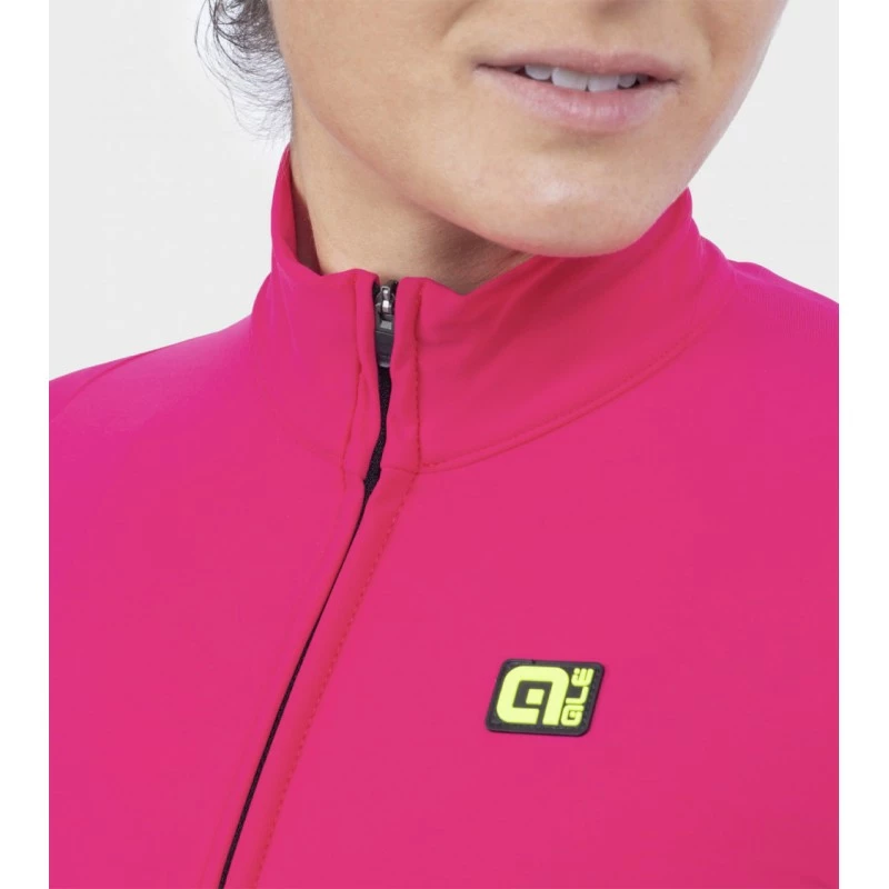Maglia Invernale Donna ALE' R-EV1 WARM RACE Fragola 2022 5 Maglia Invernale Donna ALE' R-EV1 WARM RACE Fragola 2022 - immagine 5