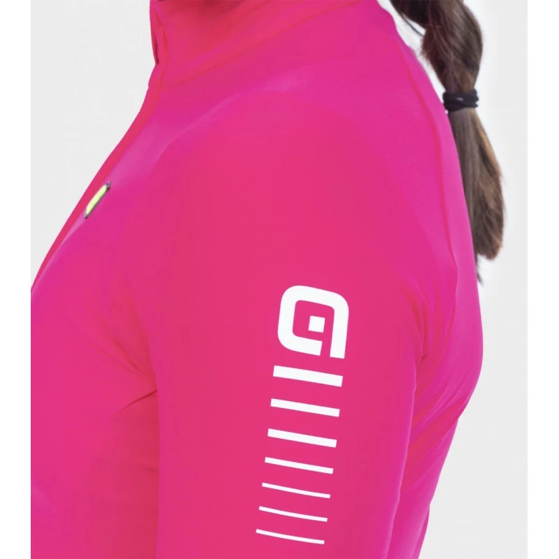 Maglia Invernale Donna ALE' R-EV1 WARM RACE Fragola 2022 6 Maglia Invernale Donna ALE' R-EV1 WARM RACE Fragola 2022 - immagine 6