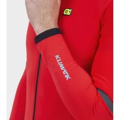 Manicotti Invernali ALE' K-ATMO Rosso 2023 -Vendite Caschi bici manicotti invernali ale k atmo rosso 2