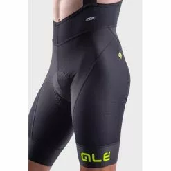 Pantaloncini Ciclismo ALE' R-EV1 AGONISTA PLUS Giallo Fluo -Vendite Caschi bici pantaloncini ciclismo ale r ev1 agonista plus giallo fluo 3
