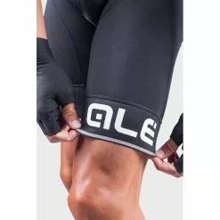 Pantaloncini Ciclismo ALE' SOLID CORSA Nero-bianco -Vendite Caschi bici pantaloncini ciclismo ale solid corsa nero bianco 2