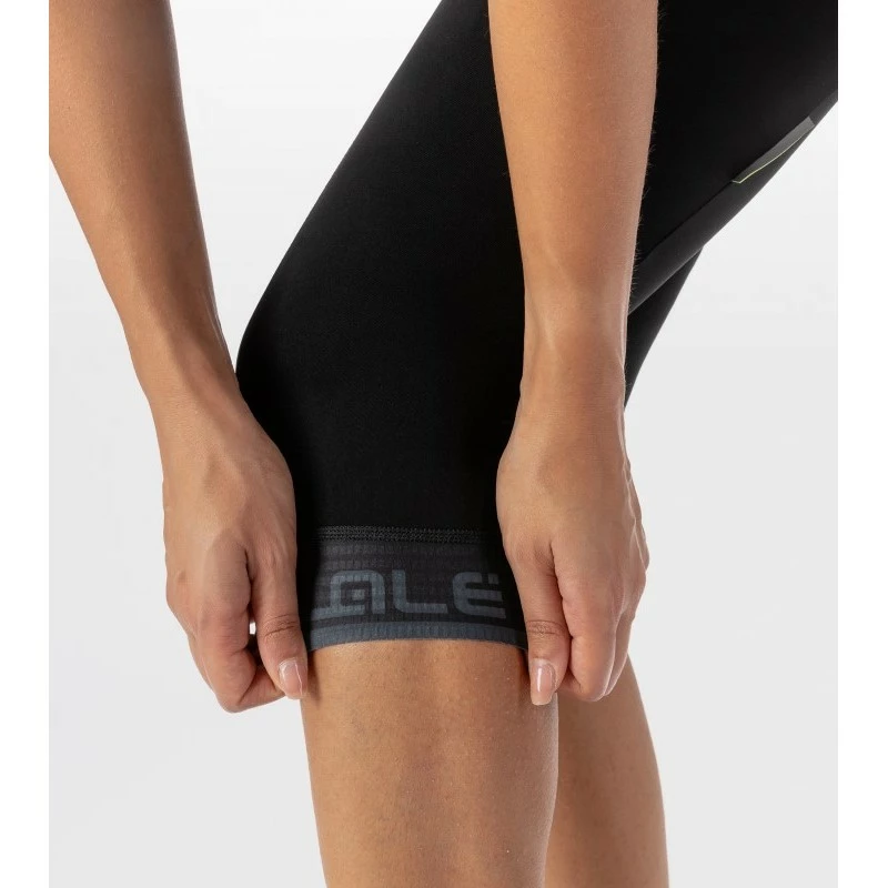 Pantaloncini Ciclismo Donna 3/4 ALE' SOLID CLASSICO 3/4 Nero-antracite 2 Pantaloncini Ciclismo Donna 3/4 ALE' SOLID CLASSICO 3/4 Nero-antracite - immagine 2