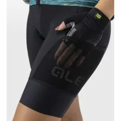 Pantaloncini Ciclismo Donna ALE' OFF ROAD - GRAVEL STONES CARGO Nero -Vendite Caschi bici pantaloncini ciclismo donna ale off road gravel stones cargo nero 2