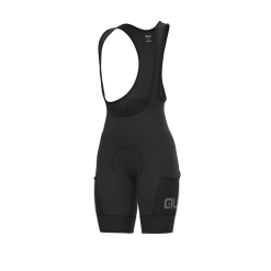 Pantaloncini Ciclismo Donna ALE' OFF ROAD - GRAVEL STONES CARGO Nero