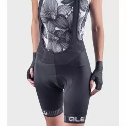 Pantaloncini Ciclismo Donna ALE' SOLID TRAGUARDO Nero-bianco -Vendite Caschi bici pantaloncini ciclismo donna ale solid traguardo nero bianco 2
