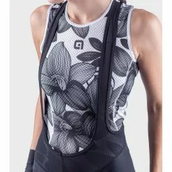 Pantaloncini Ciclismo Donna ALE' SOLID TRAGUARDO Nero-bianco -Vendite Caschi bici pantaloncini ciclismo donna ale solid traguardo nero bianco 3