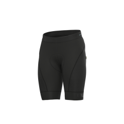 Pantaloncini Ciclismo Senza Bretelle ALE' R-EV1 AGONISTA PLUS Nero