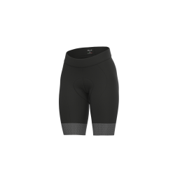 Pantaloncini Ciclismo Donna Senza Bretelle ALE' R-EV1 GT 2.0 Nero