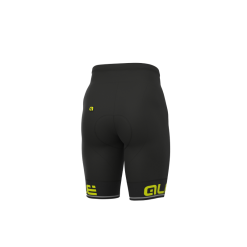 Pantaloncini Ciclismo Senza Bretelle ALE' SOLID CORSA Giallo Fluo