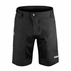 Pantaloncini MTB FORCE 11 W Con Fondello In Gel NERO