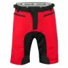 Pantaloncini MTB FORCE 11 W Con Fondello In Gel ROSSO