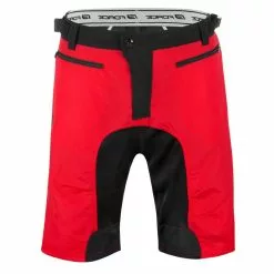 Pantaloncini MTB FORCE 11 W Con Fondello In Gel ROSSO