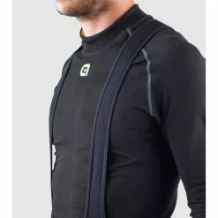 Pantalone Invernale Ciclismo ALE' 3/4 SOLID WINTER Nero-giallo Fluo 2022 -Vendite Caschi bici pantalone invernale ciclismo ale 3 4 solid winter nero giallo fluo 2022 3