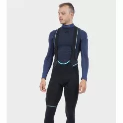 Pantalone Invernale Ciclismo ALE' Idrorepellente KLIMATIK K-TOUR Nero 2023