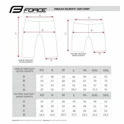 Pantaloni MTB FORCE F BLADE Con Fondello Gel BLU -Vendite Caschi bici pantaloni mtb force f blade con fondello gel blu 7