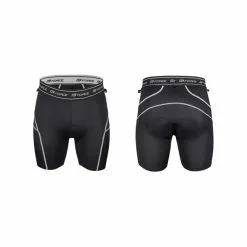 Pantaloni MTB FORCE F BLADE Con Fondello Gel FLUO NERO -Vendite Caschi bici pantaloni mtb force f blade con fondello gel fluo nero 2