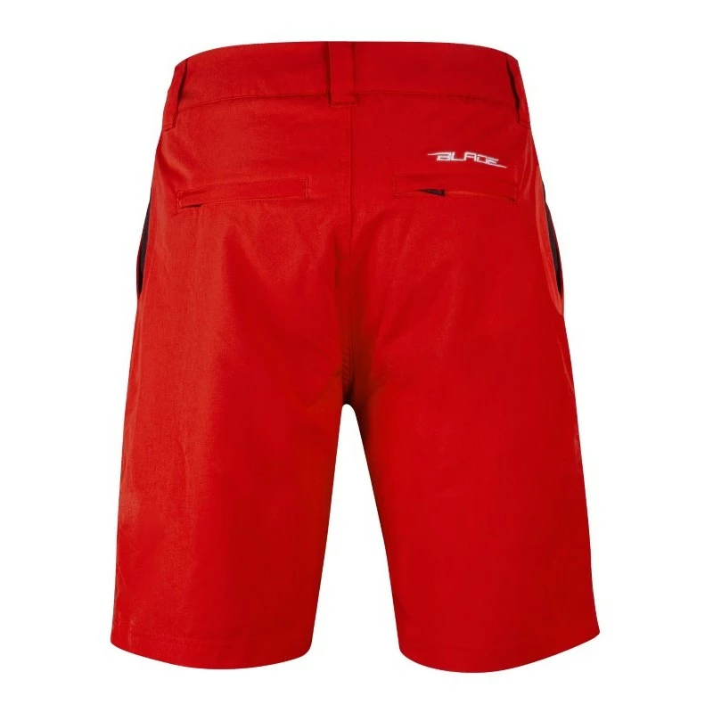 Pantaloni MTB FORCE F BLADE Con Fondello Gel ROSSO 2 Pantaloni MTB FORCE F BLADE Con Fondello Gel ROSSO - immagine 2