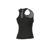 Top Donna Ciclismo ALE' SOLID COLOR BLOCK Nero