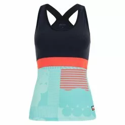 Top SANTINI SCIA OPTIC TANK TOP Donna AC -Vendite Caschi bici top santini scia optic tank top donna ac 2